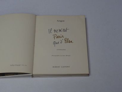 null « Il ne m’est Paris que d’Elsa / Anthologie », Louis Aragon, Jean Marquis ;...