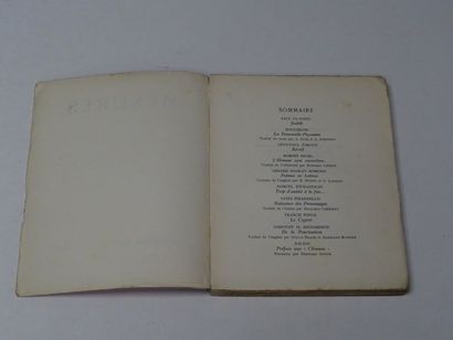 null « Mesures » [Revue littéraire n°1 de 1935, n °2 de 1936, n°1,2,3,4 de 1937,...