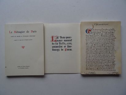 null « Le Ménagier de Paris, traité de moral et d’économie domestique, 1393 » [2...