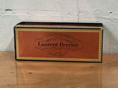 LAURENT PERRIER Champagne brut rosé, cuvée rosé

1 magnum

In his box (damaged) ...