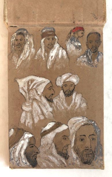 null Drawing book
Algeria, Spain, Greece, Turkey, Ukraine (mostly), 1880-1885. In-16...