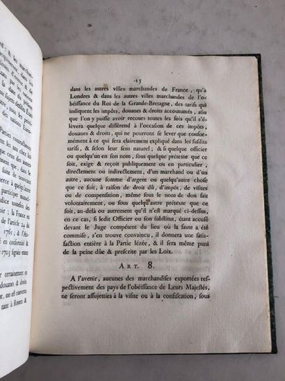 null Traité de navigation et de commerce entre la France et la Grande-Bretagne
Conclu...