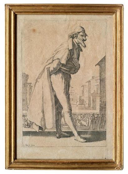 Jacques CALLOT (1592-1635) d'après 
Characters
Two engravings that can form a pair...