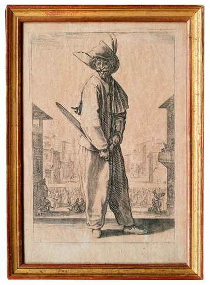 Jacques CALLOT (1592-1635) d'après 
Characters
Two engravings that can form a pair...