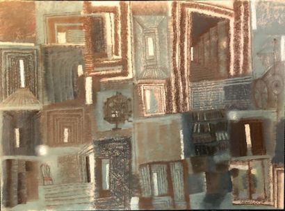 Henri SAMOUILOV (1930-2014) Inside
Pastel, signed lower right
50 x 65 cm
