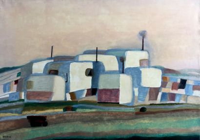 Henri SAMOUILOV (1930-2014) Caravan
Oil on canvas, signed and dated 87 lower left
65...