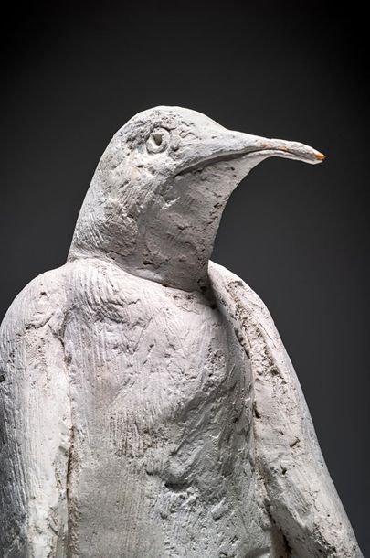 Henri SAMOUILOV (1930-2014) Pingouin
Plâtre
H. 27 cm