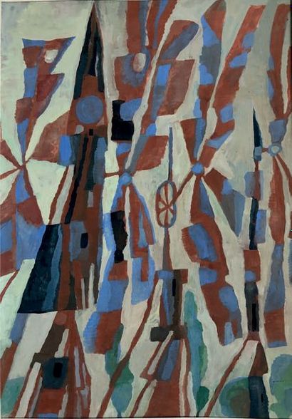 Henri SAMOUILOV (1930-2014) Moulin
Gouache
42 x 29 cm