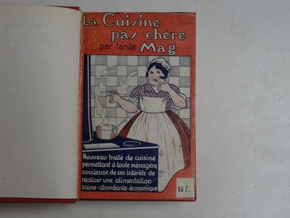 null « A la cuisine pas chère » Tante Mag ; Imp. Jos. Vermaut, sans date, 318 p....