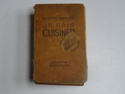 null « Je sais cuisiner », Ginette Mathiot ; Ed. Albin Michel, 1955, 702 p. ( ouvrage...