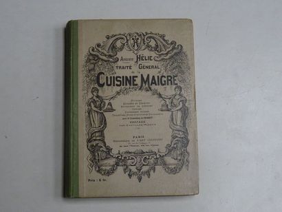null "Traité général de la cuisine maigre ", Auguste Hélie ; Ed. Bibliothèque de...