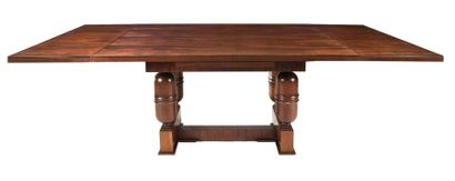 JACqUes-éMIle rUhlMAnn (1879-1933) 
Exceptional dining room furniture in Indian rosewood...