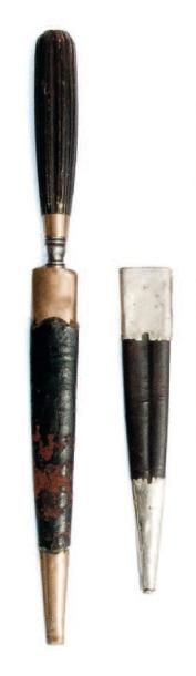 Dague génoise. (XVIIIème siècle) Poignée...