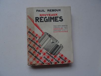  "Nouveaux régimes", Paul Reboux; Ernest Flammarion Bookstore, 1931, 286 p. (cover...