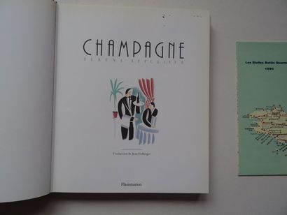 null "Champagne", Serenna Sutcliffe; Ed. Flammarion, 1989, 224 p (Some marks of blows...