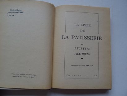 null "La pâtisserie", illustration by Joseph Hémard; Ed. Edition du Cep, undated,...
