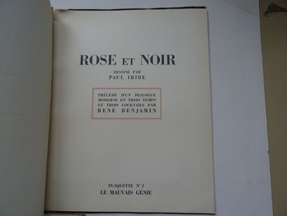 null « Blanc et rouges / rose et noir / Bleu blanc rouges », [lot de trois brochures...