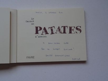 null "Le carnet de patates d'Annick", Annick; Ed. Favre, 2010, 96 p. (sent by the...
