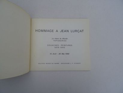 null « Hommage à Jean Lurçat », [catalogue d’exposition], Œuvre collective sous la...