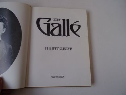 null « Gallé », Philippe Garner, Ed. Flammarion ; 1977, 168 p. (jaquette insolée...