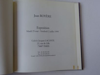 null "Jean Royère" [exhibition catalogue], Collective work under the direction of...