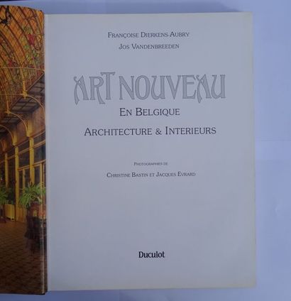 null "Art Nouveau in Belgium: Architecture and Interiors", Christine Bastin, Jacques...