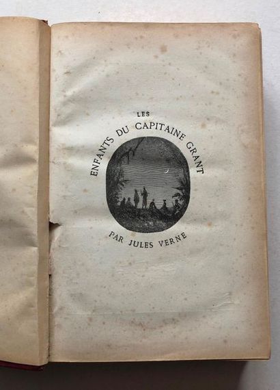 Jules VERNE Les Enfants du capitaine Grant. 

Illustrations de Riou. Paris, Bibliothèque...