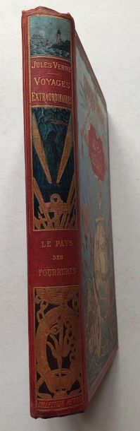Jules VERNE Le pays des fourrures.

Illustrations de Férat et de Beaurepaire.. Paris,...