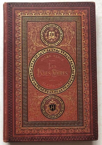 Jules VERNE Les Indes Noires.

Paris, Bibliothèque d'Education et de Récréation,...