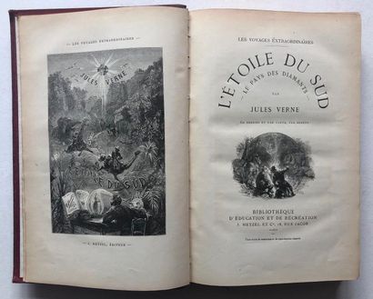 Jules VERNE Etoile du sud. L’archipel en feu.

Paris, Bibliothèque d'Education et...