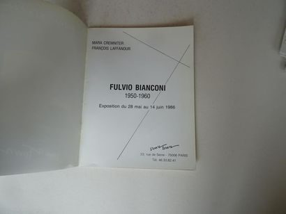 null « Fulvio Bianconi 1950-1960 », Mara Cremniter, François Laffanour ; Ed. Down...