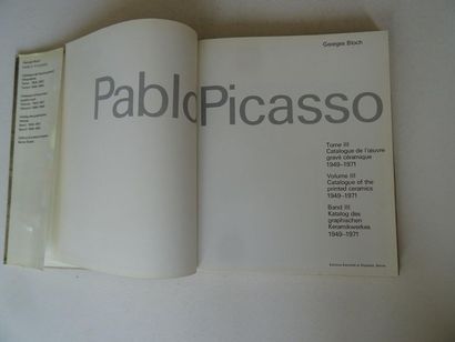 null "Picasso: Catalogue de l'oeuvre gravé céramique 1949-1971" [volume III], George...