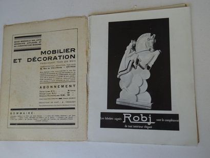 null « Mobilier et décoration d’intérieur » [revue française des arts décoratifs...