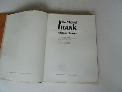 null "Jean-Michel Franck", Adolphe Chanaux; Editions du Regard, 1980, 216 p. (cover...