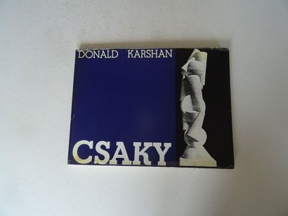 null « Csaky » [monographie], Donald Karshan ; Ed. Depot 15, 1973, 112 p. (couverture...