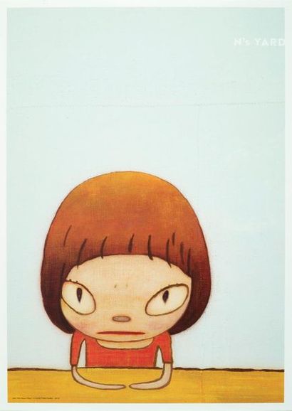 Yoshitomo NARA (1959) 
Let's Talk, 2012
Offset lithographie poster 51,5 x 36,5 c...