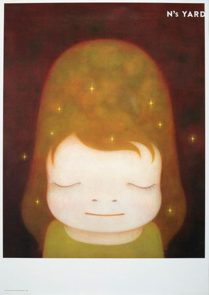 Yoshitomo NARA (1959) 
The little star Dweller
Offset lithography poster
73 x 51...