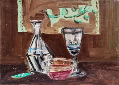 TAL COAT (1905-1985) Still life with carafe
Oil on canvas, signed lower right
24...