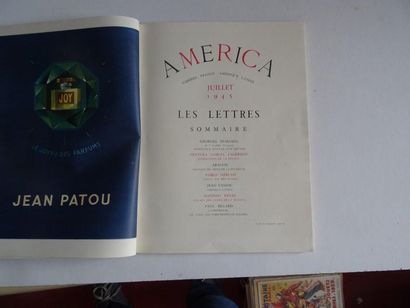 null « America : cahiers France- Amérique Latine » [revues littéraires], Œuvre collective...