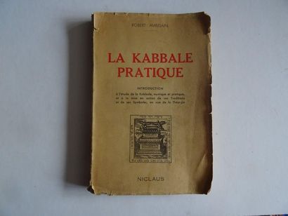 null « La Kabbale pratique », Robert Ambelain ; Ed. Niclaus, 1951, 312 p. (couverture...
