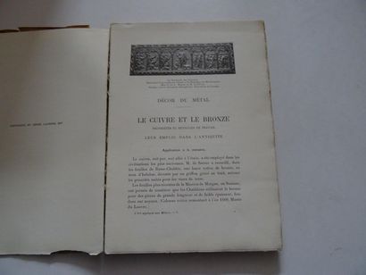 null « Décor du métal : Le cuivre, le bronze », Lucien et Henri Marcel-Magne ; Ed....