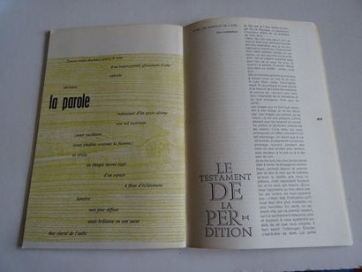 null « Lettre ouverte » [revue trimestrielle n° 1], Œuvre collective sous la direction...