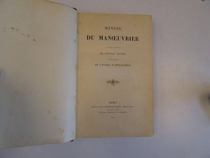 null « Manuel de manœuvrier », Lieutenant de Vaisseau Isabey, Dupond, Bouis et Macé ;...