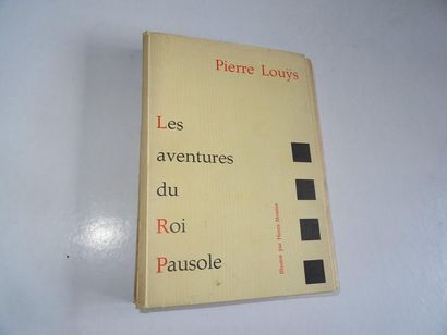 null « Les aventures du Roi Pausole », Pierre Louÿs ; Ed. Edition Connaitre Genève,...