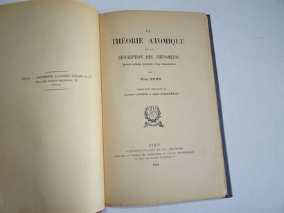 null « La théorie atomique et la description des phénomènes », Niels Bohr ; Ed. Gauthier-Villars...