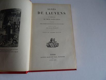 null « Agnès de Lauvens ou mémoire de sœur de Saint Louis », Agnès de Lauvens, Louis...