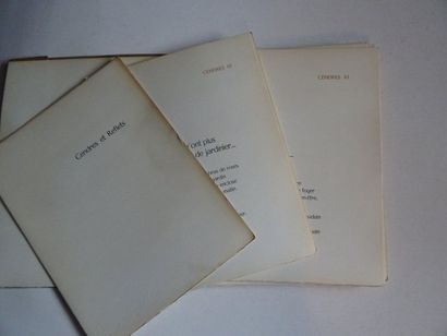 null « Cendres & reflets », Katia Granoff ; Ed. Seghers, 1964, non paginée (ouvrage...