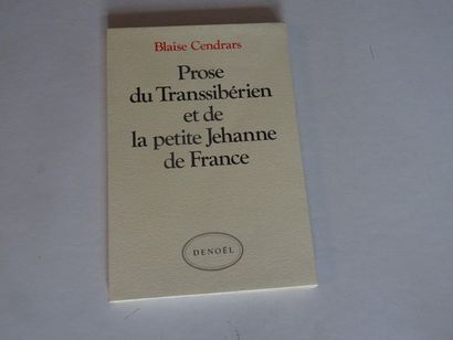 null « Prose du Transsibérien et de la petite Jehanne de France », Blaise Cendrars ;...