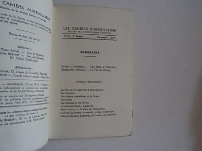 null « Les cahiers aurevilliens » [n°2 de la premières année, n°5 et 6 de la troisième...