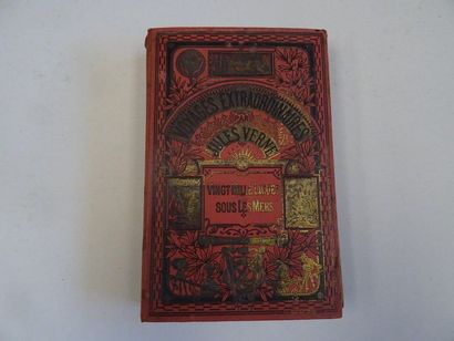 null « Vingt-mille lieues sous les mer », Jules Verne ; Librairie Hachette, sans...
